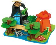 Wooden Dinosaur Island - Dinopark - Game Set
