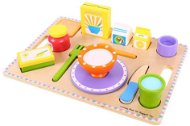 Bigjigs Wooden food - Breakfast on the tray - Game Set