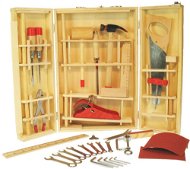 Holzkoffer mit Kinder-Werkzeugen - Kinderwerkzeug
