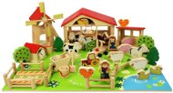 Bigjigs Wooden Toy Farm  - Game Set