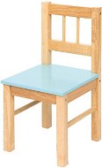 Children's blue wooden chair - Children's Furniture