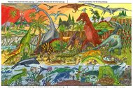 Bigjigs Drevené puzzle – Dinosaury - Puzzle