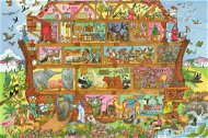 Bigjigs Fa puzzle - Noé bárkája - Puzzle