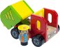 Holzspielzeugauto - Farbe LKW mit Fahrer - Auto