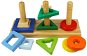 Wooden Motor Toy - Put On and Turn - Motor Skill Toy