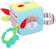 Bigjigs Textile Cube - Hund Bruno - Kinderwagen-Spielzeug