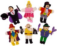  Finger puppets - set Circus entertainers  - Figure