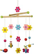 Hanging Carousel - Flowers and butterflies - Cot Mobile