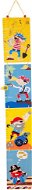 Wooden Foldable Growth Chart - Pirates - Children's Bedroom Decoration