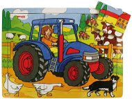 Bigjigs Fa puzzle - Traktor - Puzzle