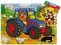 Puzzle Dřevěné puzzle - Traktor - Puzzle