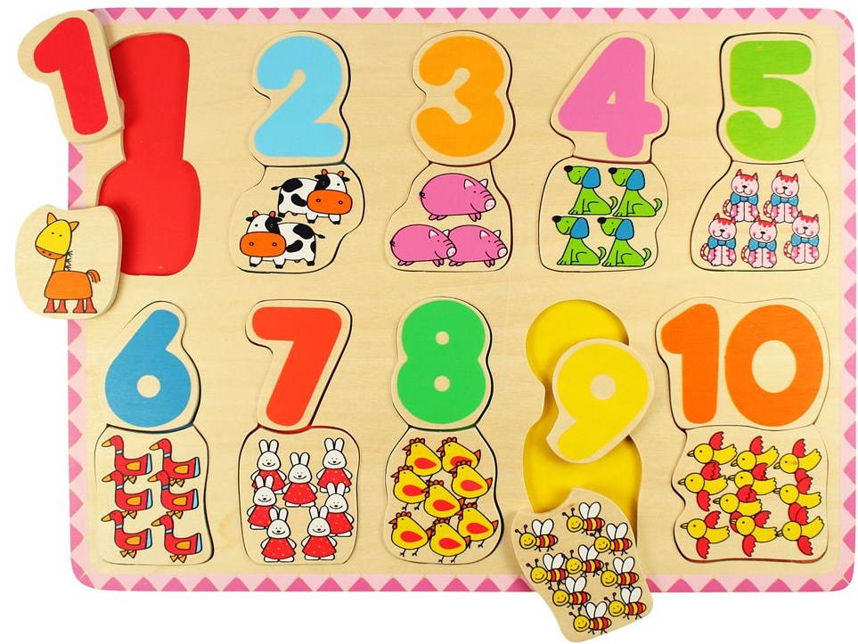 Bigjigs Fa számos kirakó puzzle II