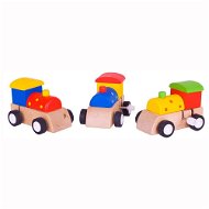 Colorful wind-up engine - Train
