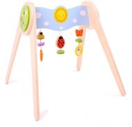  Wooden rack with a ladybug  - Baby Play Gym