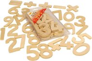 Drevené hračky – Číslice a počítanie - Didaktická hračka