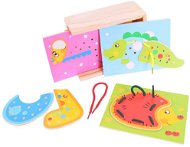 Wooden toys - Lacing Animals - Educational Toy