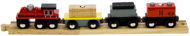 Bigjigs Wooden Freight Train - Rail Set Accessory