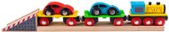 Bigjigs Car Loader train with cars and tracks - Rail Set Accessory