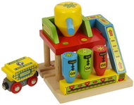 Wooden train sets - Cement - Rail Set Accessory
