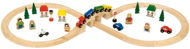 Bigjigs Wooden Trains - 40 pieces - Train Set