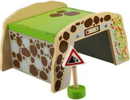  Wooden slot car - Tunnel wooden path  - Slot Car Track Accessory