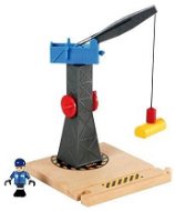 Wooden tower with crane and duck - Game Set