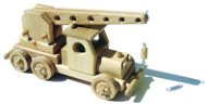 Drevené hračky - Autožeriav - Drevený model