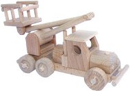 Fából készült játékok - Autó platóval - Fa makett