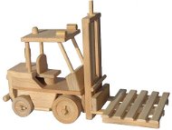 Drevené hračky - Vysokozdvižný vozík - Drevený model