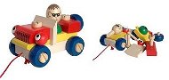 Fa pull-mentén játékok - Szerelés autó - Játék autó