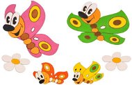 Dřevěná dekorace - Sestavy dekorací motýlci 2 - Dekorace do dětského pokoje