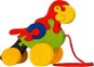  Wooden pull-along toy - Parrot  - Push and Pull Toy