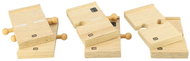  Wooden slot car - Couplings wooden path 6pcs  - Slot Car Track Accessory
