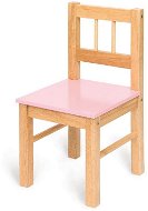 Baba fa szék - rózsaszín - Játék bútor