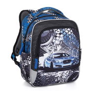 BAGMASTER MINI 24 B předškolní batoh – auto - Školní batoh
