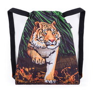 BAGMASTER BETA 24 B school bag for slippers / gym bag - tiger - Drawstring Bag