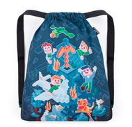 BAGMASTER LUMI 24 E hátitáska / tornazsák - kockák - Hátitáska
