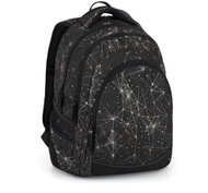 BAGMASTER školní batoh Digital 25 A, vesmír - School Backpack
