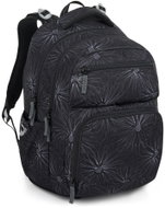 BAGMASTER školní batoh Zipster 25 A, černý - School Backpack