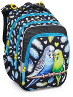 BAGMASTER školní batoh Beta 25 A, papoušek - School Backpack