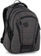 BAGMASTER školní batoh Bag 25 A, šedý - School Backpack