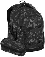 BAGMASTER Nomad 25 B černo-šedý: batoh, penál - School Set