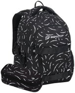 BAGMASTER Nomad 25 A černo-bílý: batoh, penál - School Set