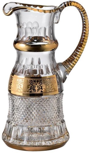 Bohemia Crystal Hand-cut Pitcher Felicie Romantic 1200ml - Pitcher - Main image