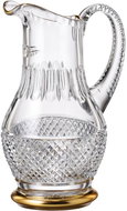 Bohemia Crystal Hand-cut Pitcher Felicie Line Gold 1,3l - Pitcher