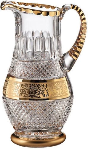 Bohemia Crystal Hand-cut Pitcher Felicie Romantic 1300ml - Pitcher - Main image