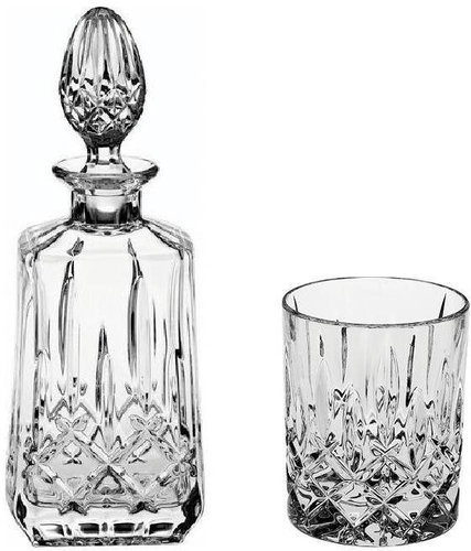 Crystal Bohemia Whisky Set Sheffield (1 Decanter + 6 Glasses) - Carafe  - Main image