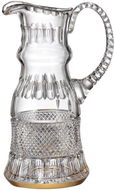 Bohemia Crystal Ručně broušený džbán Felicie Line Gold 1200ml - Džbán