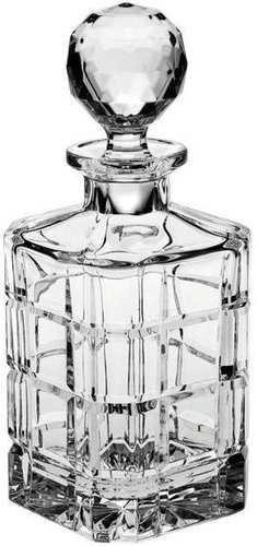 Crystal Bohemia Timesquare Whisky Decanter 800ml - Carafe  - Main image