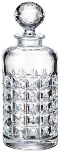 Crystalite Bohemia Carafe for Whisky, Rum and Brandy Diamond 700ml - Carafe  - Main image